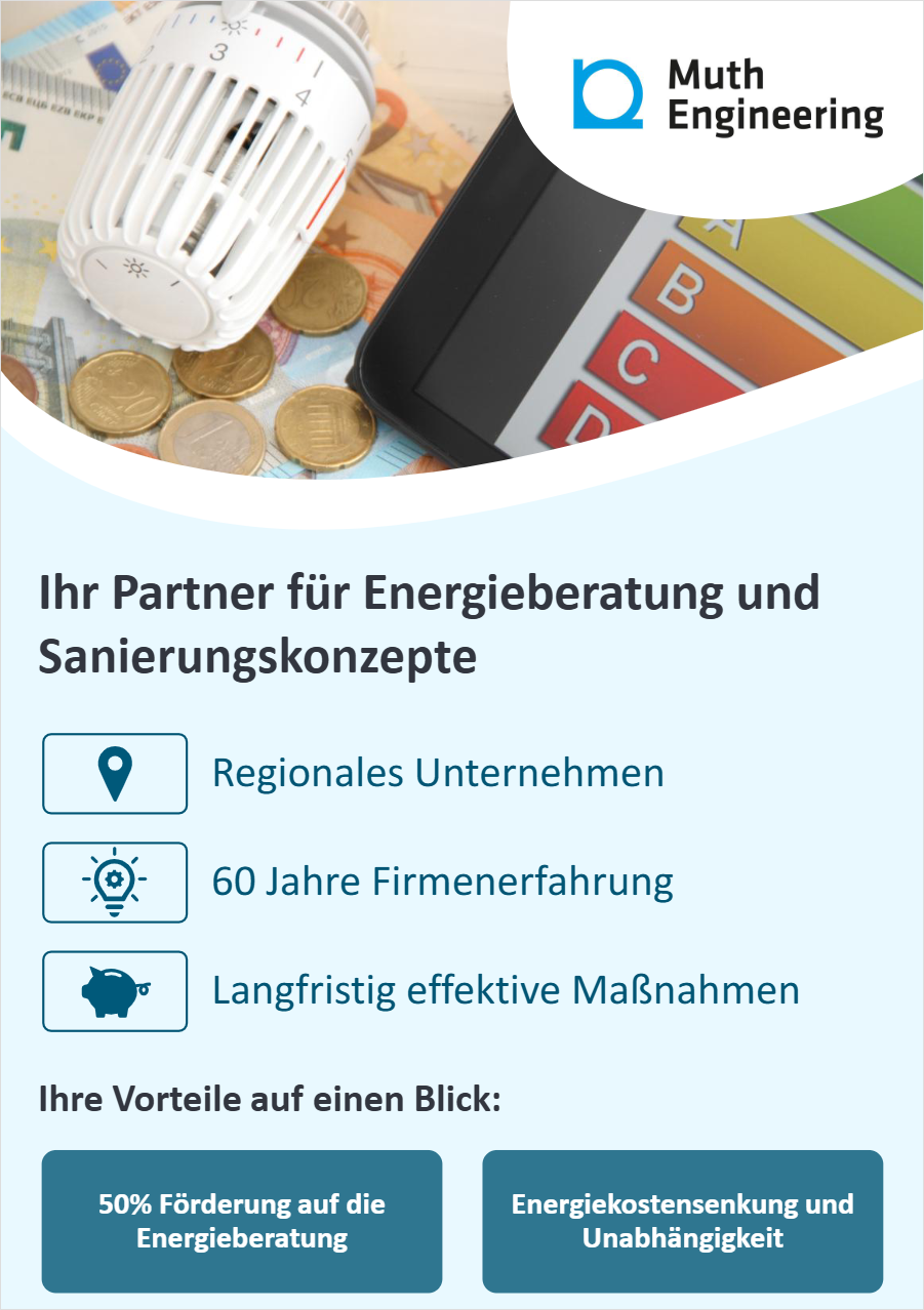 Vorschau: Flyer Energieberatung und Sanierungskonzepte