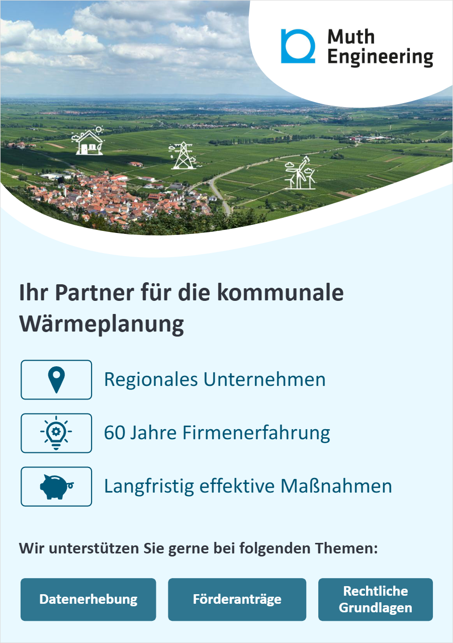 Vorschau: Flyer Kommunale Wärmeplanung