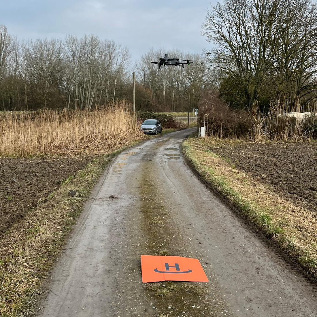 Unsere Thermografiedrohne im Einsatz